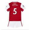 Arsenal Thomas Partey #5 Hjemmedraktsett Barn 2022-23 Kortermet (+ korte bukser)